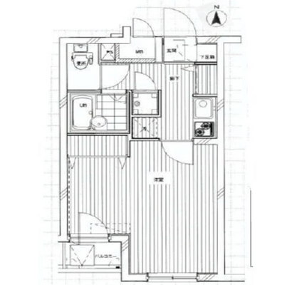 板橋本町賃貸マンション・1K