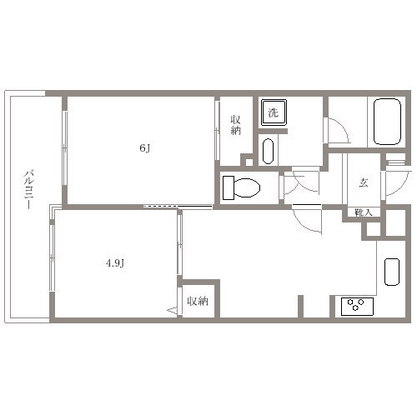 板橋本町 マンション 2DK