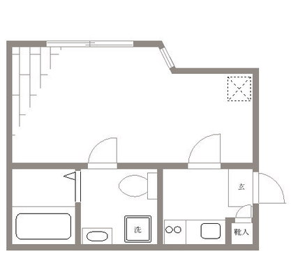 板橋本町 アパート 1K