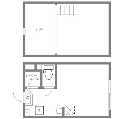 板橋本町 アパート 1R
