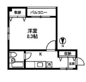 東京都板橋区清水町 賃貸マンション 1K