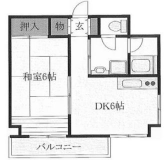 東京都板橋区稲荷台 賃貸マンション 1DK