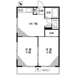 東京都板橋区大和町 賃貸マンション 2DK