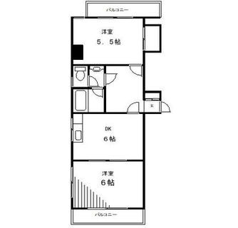 東京都板橋区双葉町 賃貸マンション 2DK