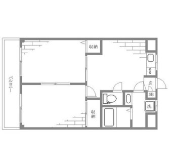 東京都板橋区宮本町 賃貸マンション 2DK