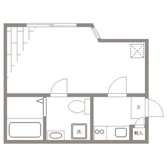 東京都板橋区大和町 賃貸アパート 1K